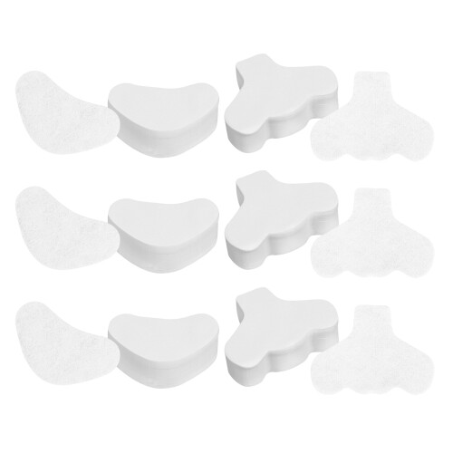 2400Pcs White Cotton Face Cleansing Pads Nose Pore Patch Spa Set 1