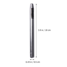 2Sets Durable Silver Belt Hollow Punch Set for and DIY Crafts