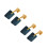 4Pcs Shower Head Holder Punch Free Adhesive Adjustable Wall Mount Rack 4