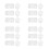 2400Pcs White Cotton Face Cleansing Pads Nose Pore Patch Spa Set 7