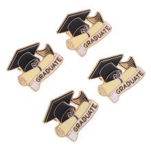 12St Duurzame Afstudeer Pins Metalen Broches Hoed Versiering