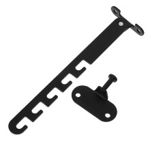 1Set Black Carbon Steel Baby Window Guard Child Safety Lock for Home