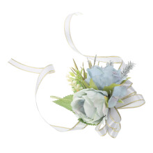 2Pcs Wedding Rose Wrist Corsages Bracelets For Bride Bridesmaid Prom