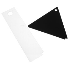 6Pcs Acrylic Ski Wax Set for Snowboard & Ski Maintenance Tool