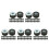 10Ensembles Kits Joints Caoutchouc Absorbant Chocs Assortis 5
