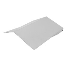 High-Strength Stainless Steel Outdoor Camera Rain Shield Silver