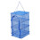 Foldable Blue Nylon Mesh Drying Rack Hanging Basket for Camping 1