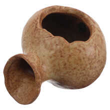 4Pcs Recirculating Ceramic Tabletop Fountain Light Brown Garden Accent