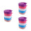 15Pièces Bols Pour Ongles Pratique Assorties 10