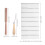 1Set Plastic Latch Hook Canvas Kit with Wooden Tool for DIY Rug Craft 2