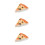 3Pcs Artificial Pizza Slice Model For Photography And Kitchen Decor 10