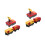 2Pièces Train Jouet Électrique Rouge Pour Enfants 9