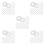 250Pcs Small Transparent Silicone Earring Backs for Sensitive Ears 4
