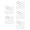 250Pcs Small Transparent Silicone Earring Backs for Sensitive Ears 6