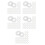 250Pcs Small Transparent Silicone Earring Backs for Sensitive Ears 9