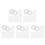 250Pcs Small Transparent Silicone Earring Backs for Sensitive Ears 10