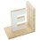 4Pcs Decorative White Wooden Bookends for Office and Study 3