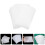 400Pièces Poches Mousse Epe Blanches Protection Tasse Verre 11