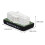 4Pcs Silver Resin White House Miniature Statue Decorative Home Display 2