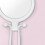 1pc Travel White Cosmetic With Lights 2