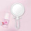 1pc Travel White Cosmetic With Lights 7