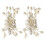 2Paires Boucles Chaussures Blanches Pour Soirée 10