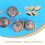 5Pièces Coquille Beige Shaker Musical Pour Créatifs 7