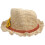 2Pièces Chapeaux Tissée Large Été Plage 2