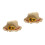 2Pièces Chapeaux Tissée Large Été Plage 10
