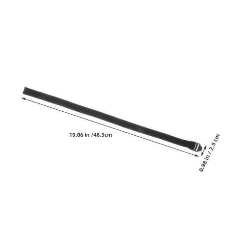 4Pièces Sangles De Poignet Nylon Noir Pour Ski Bâtons 2