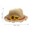 2Pièces Chapeaux Tissée Large Été Plage 11