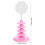 2Pcs Pink Plastic Lollipop Stand Desktop Display Rack for Weddings 10