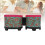 Set di bonghi da 5 e 6 pollici texture blu 16