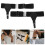 2Pcs Adjustable Men Sock Suspenders Black Elastic Socks Garters 8