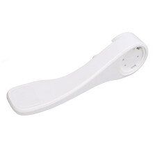 Pedale del piede ergonomica in ABS per toilet RV e yacht, universale, facile da installare