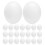 24Pcs White Plastic Fake Bird Eggs Realistic Nesting Decoys for Aviary 8
