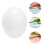 24Pcs White Plastic Fake Bird Eggs Realistic Nesting Decoys for Aviary 9