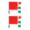 8Pcs Lightweight Commanding Flags Multi-Purpose Outdoor Signal Flags 9