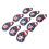 Premium 9Pcs Waterproof Golf Club Headcovers Set 9