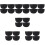 6 Pieces Shoulder Pads Women'S Self-Adhesive Invisible Support Sponge 9