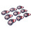 Premium 9Pcs Waterproof Golf Club Headcovers Set 14