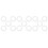15Pcs White Soft Silicone Breast Protection Rings for Breastfeeding 7