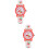 2Pcs White Silicone Kids Watch Cartoon Waterproof Adjustable Strap 7