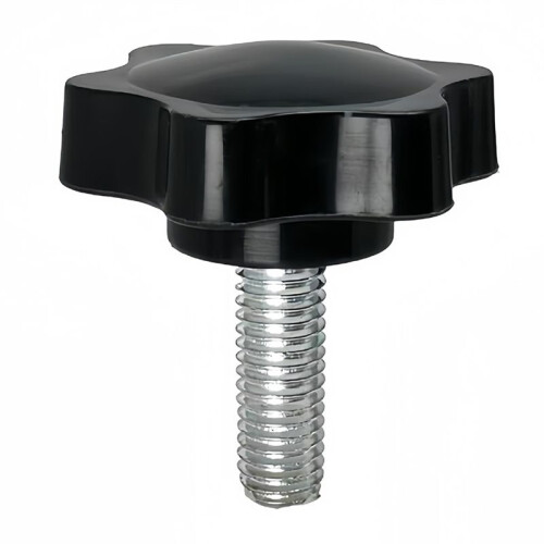 Torx Handle Screw Plastic Star Bolt Handle Screw Plastic Knob 4mmx9.8mm