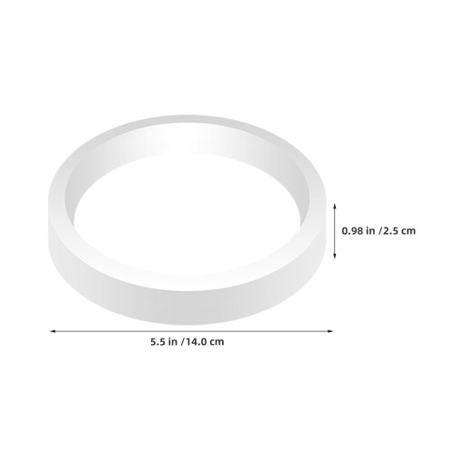 White Floating Fish Feeder Ring Durable Sponge Aquarium Accessory 1