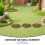 1Set Artificial Grass and Flower Sponge Powder for Model Making DIY 7