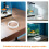 White Floating Fish Feeder Ring Durable Sponge Aquarium Accessory 8