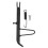 Pied De Support Moto Durable En Fer Noir Universel 6