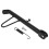 Pied De Support Moto Durable En Fer Noir Universel 10