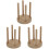 3 Pcs Disposable Cup Holder Paper Cup Storage Organizer 2